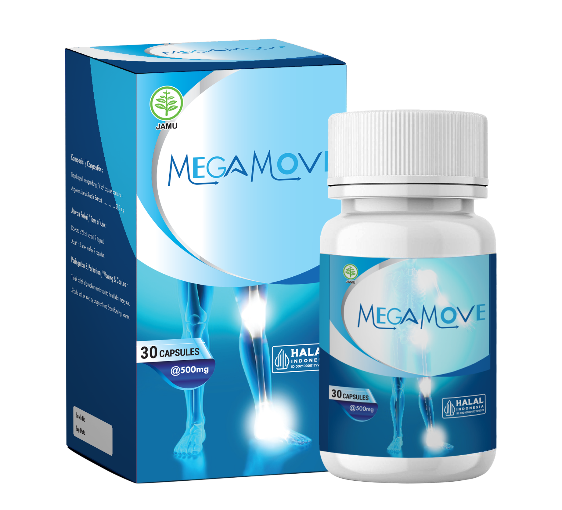 Megamove — suplemen pendukung kesehatan sendi